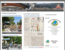 Tablet Screenshot of kolesarsko-drustvo-grosuplje.si